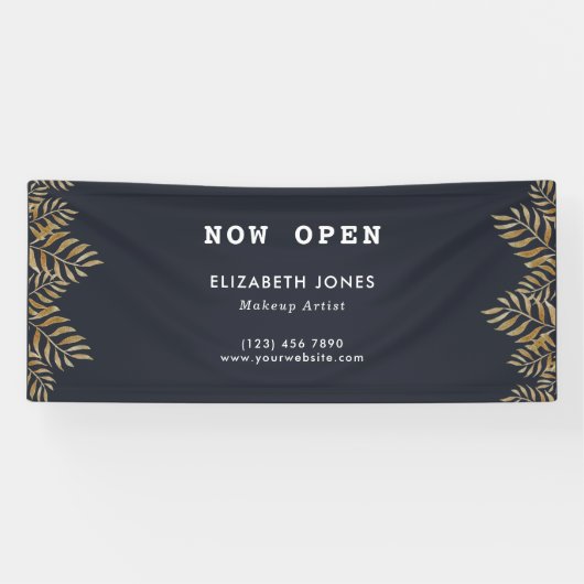 熱エレガント帯メイクアーティストビジネス 横断幕 (横)