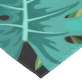 熱エレガント帯植物フローラ葉芸術| テーブルクロス (アングル)