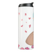 熱エレガント芸術マグ タンブラー (回転左)