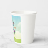 熱カラフル気球キッズパーティーカップ 紙コップ (左)