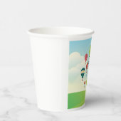 熱カラフル気球キッズパーティーカップ 紙コップ (右)