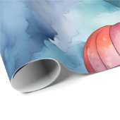 熱カラフル気球パターン ラッピングペーパー (ロールコーナー)