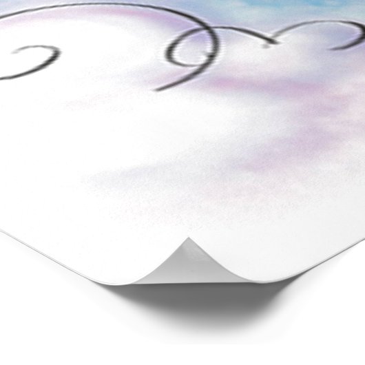 熱カラフル気球ポス絵を描ター ポスター (角)