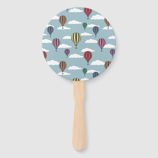 熱カラフル気球 ハンドファン (正面)