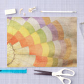 熱カラフル気球 薄葉紙 (クラフト)