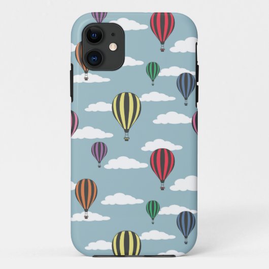 熱カラフル気球 Case-Mate iPhoneケース (裏面)