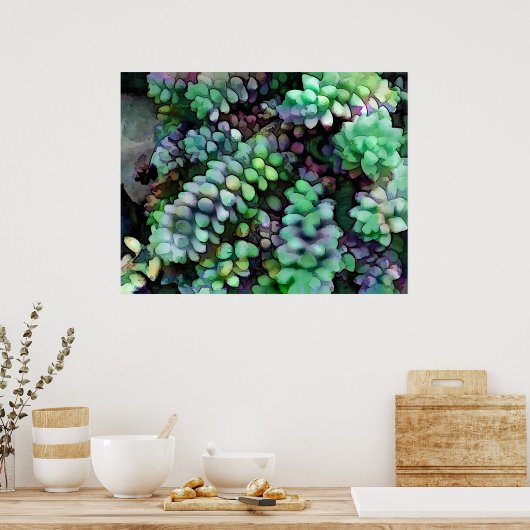 熱クールい砂漠の中のヒュード・バロの尾 ポスター (キッチン)