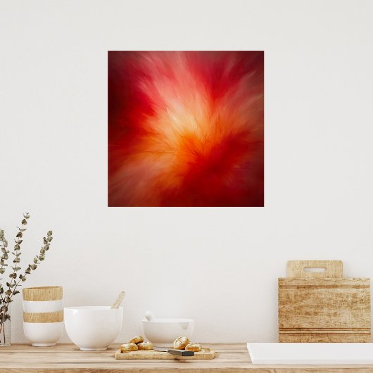 熱ソフト ポスター (キッチン)