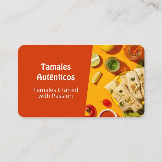 熱タマレス 名刺 (正面)