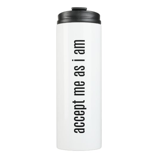 熱タンブラーだと受け入れる タンブラー (正面)