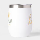 熱タンブラーになってくれてありがとう (左面)