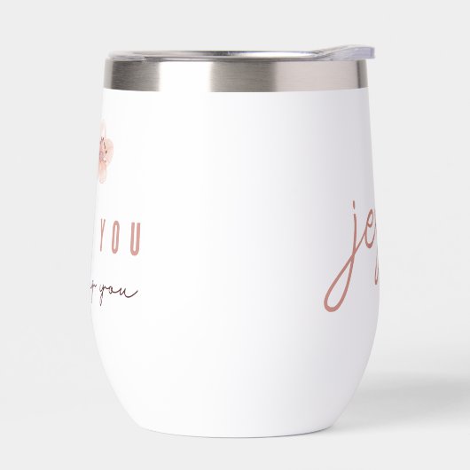 熱タンブラーになってくれてありがとう (左面)