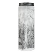 熱タンブラーにチップマンクをニブル タンブラー (裏面)