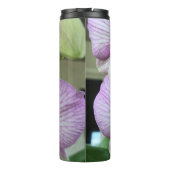 熱タンブラーに白と紫のラン タンブラー (裏面)