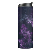 熱タンブラーのフラクタル離れルバイオレットグロー タンブラー (回転左)