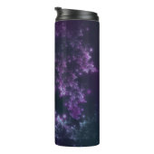 熱タンブラーのフラクタル離れルバイオレットグロー タンブラー (回転右)