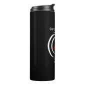 熱タンブラーの伝統的なロゴ タンブラー (回転左)