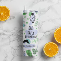 熱タンブラーパパの毎日の肯定贈り物