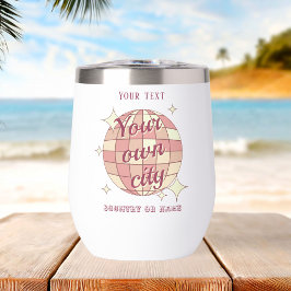 熱タンブラー市名タウンビーチ