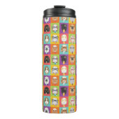 熱タンブラー幸せなモルモット タンブラー (正面)