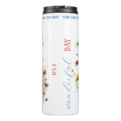 熱タンブラー素晴らしい日Var02 タンブラー (裏面)