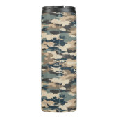 熱タンブラー軍隊迷彩パターン タンブラー (裏面)