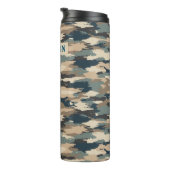 熱タンブラー軍隊迷彩パターン タンブラー (回転右)