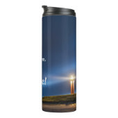 熱タンブラー – 青 – 神は私を見る タンブラー (回転右)