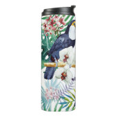 熱タンブラー – 2つの熱帯鳥 タンブラー (回転左)