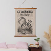 熱フランスの気球におけるバルーンの彫像 吊り下げ型タペストリー (寝室)