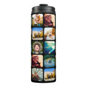 熱ボトル10フォトラウンドテンプレート タンブラー (正面)