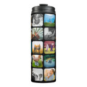 熱ボトル30フォトラウンドテンプレート タンブラー (正面)