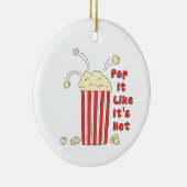 熱ポップ・アートのいみたいだ セラミックオーナメント (右)