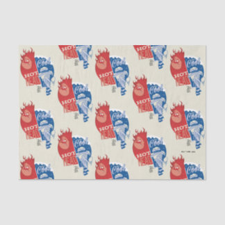 熱ミザー熱ヘッドと雪ミザークール氏 薄葉紙