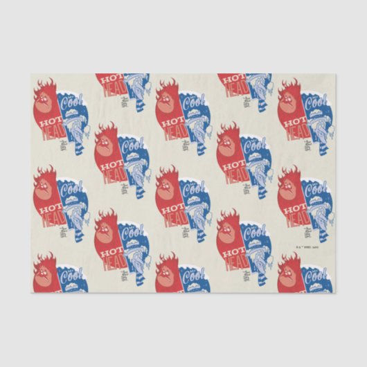 熱ミザー熱ヘッドと雪ミザークール氏 薄葉紙 (正面)