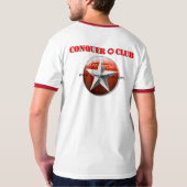 熱中されるか、または取りつかれているカスタム Tシャツ (裏面フル)
