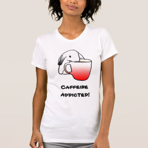 熱中されるカフェイン!  のTシャツ Tシャツ
