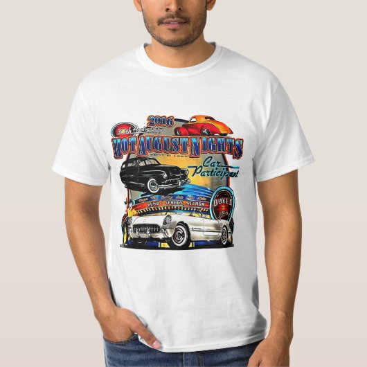 熱威厳がある夜30周年記念 Tシャツ (正面)