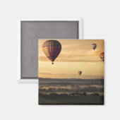 熱威厳のある気球 マグネット (正面/裏面)