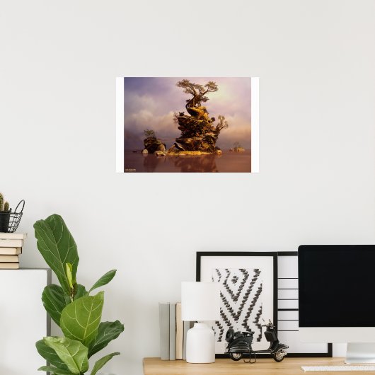 熱島 ポスター (ホームオフィス)