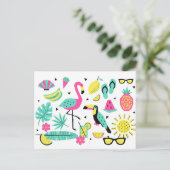 熱帯あいさつ ポストカード (スタンド正面)