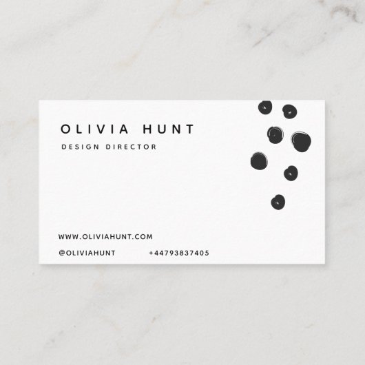 熱帯おもしろいおよモダンびビジネスカード 名刺 (裏面)