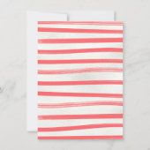 熱帯おもしろいクリスマスカクテルパーティー 招待状 (裏面)