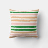 熱帯おもしろいストライプ夏 クッション (裏面)