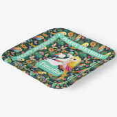 熱帯おもしろい:パーソナライズされた第2期プレート ペーパープレート (傾斜あり)