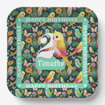 熱帯おもしろい:パーソナライズされた第2期プレート