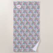 熱帯おもしろい ビーチタオル (正面)