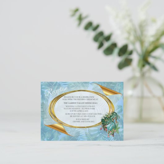 熱帯お洒落味のファンタジーの世界 エンクロージャーカード (スタンド正面)