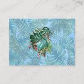 熱帯お洒落味のファンタジーの世界 エンクロージャーカード (裏面)