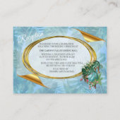 熱帯お洒落味のファンタジーの世界 エンクロージャーカード (正面)